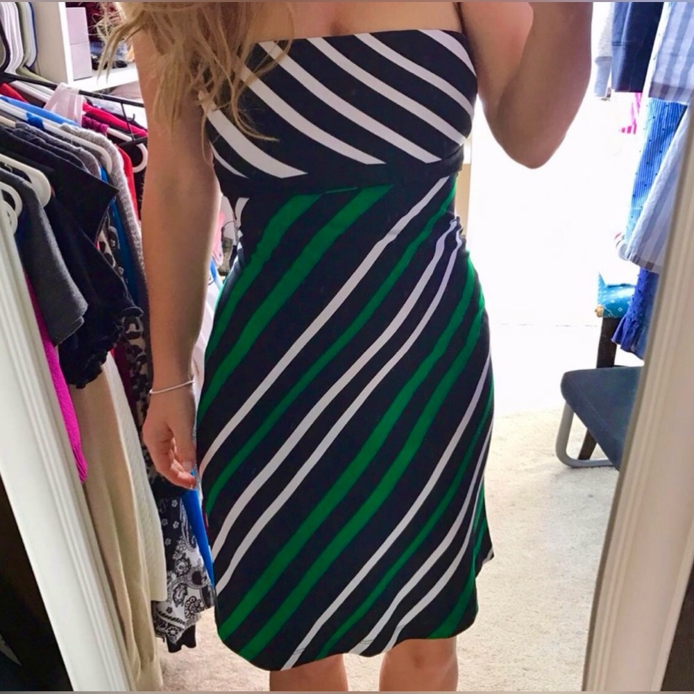 🌴💚Cache Striped Dress💚🌴 - Picture 2 of 13